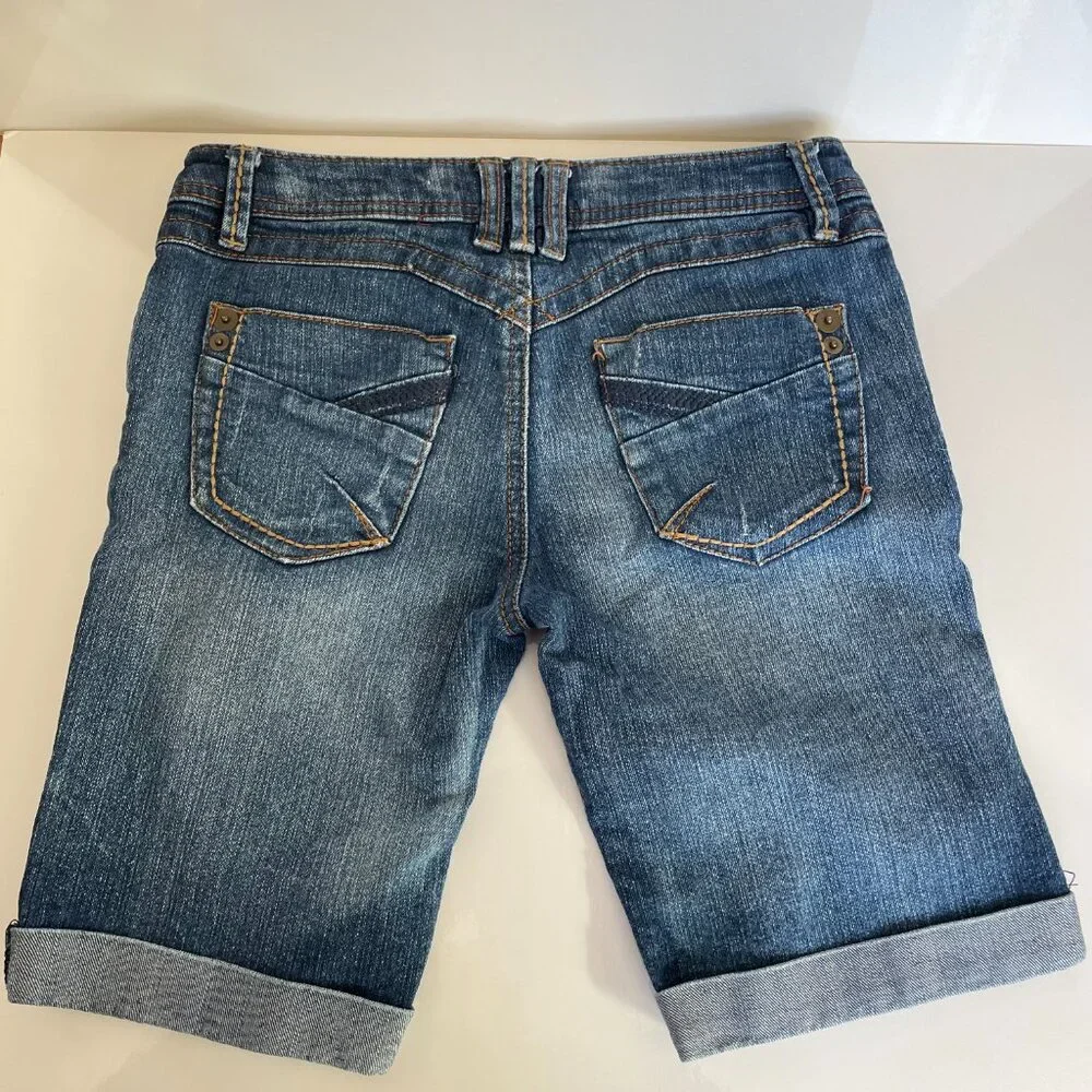 Epic Threads Girls Denim Jean Bermuda Shorts Size 12